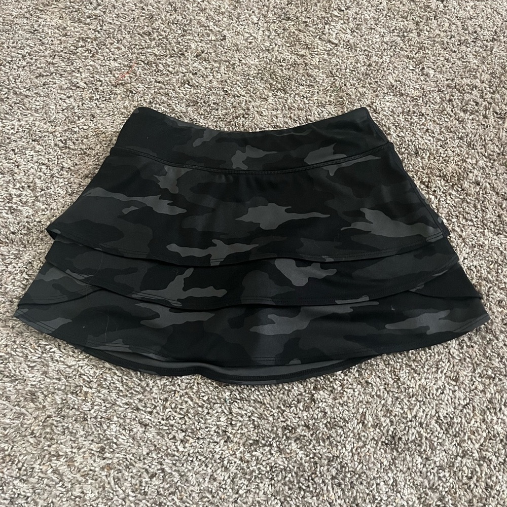 Athlete Girl Camo Lux Swing Skort